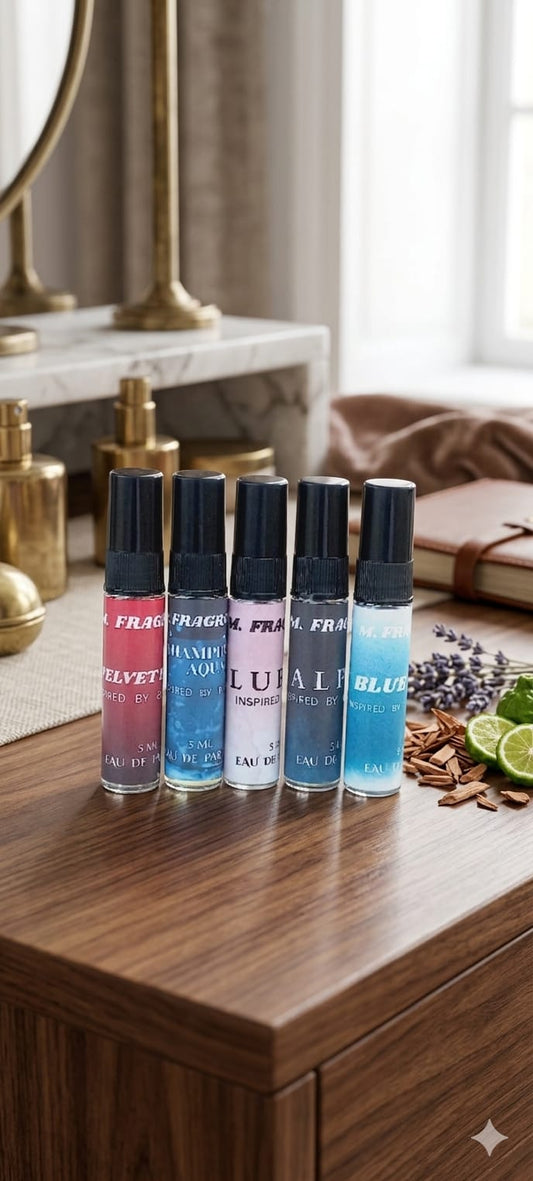 5ML 5 Testers  Box SET